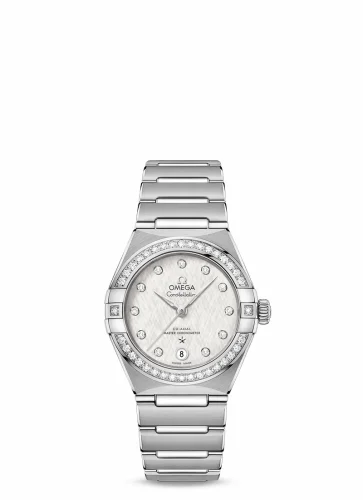 Omega Constellation Manhattan 29 Co-Axial Master Chronometer Stainless Steel / Silk Diamond / Diamond 131.15.29.20.52.001 (13115292052001)